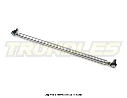 Trundles Alloy Steering Drag Rod Kit to suit Toyota Landcruiser Prado LJ/KZJ 1985-2002