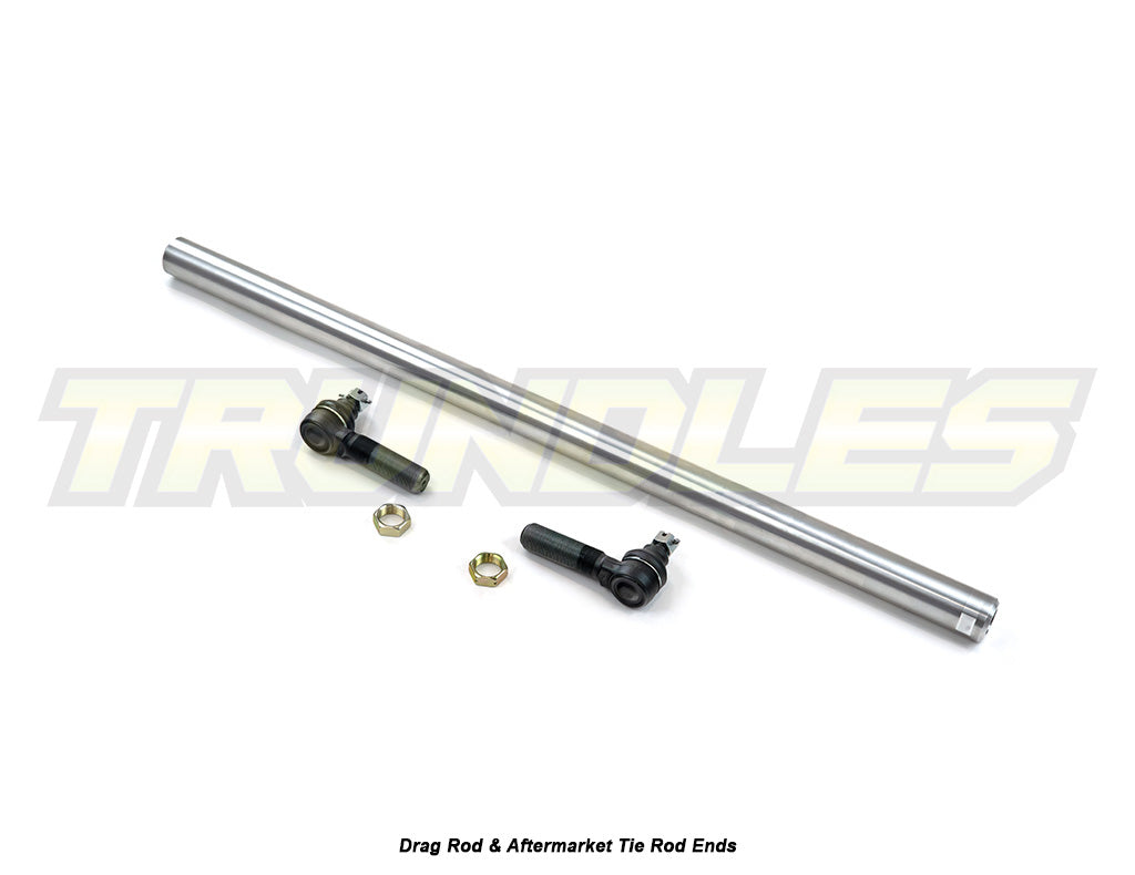 Trundles Alloy Steering Drag Rod Kit to suit Toyota Landcruiser Prado LJ/KZJ 1985-2002