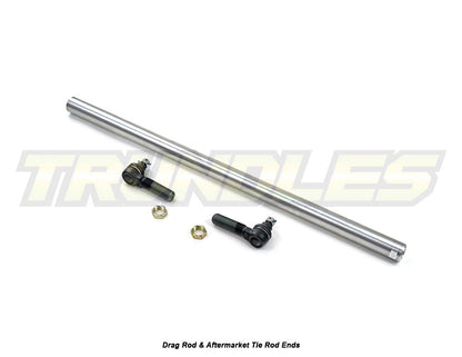 Trundles Alloy Steering Drag Rod Kit to suit Toyota Landcruiser Prado LJ/KZJ 1985-2002