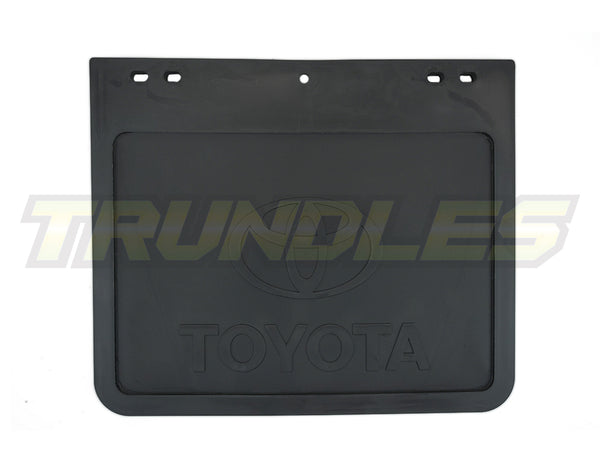 Genuine Alloy Tray Mudflaps (Pair) to suit Toyota Hilux N70 2WD 2005-2015