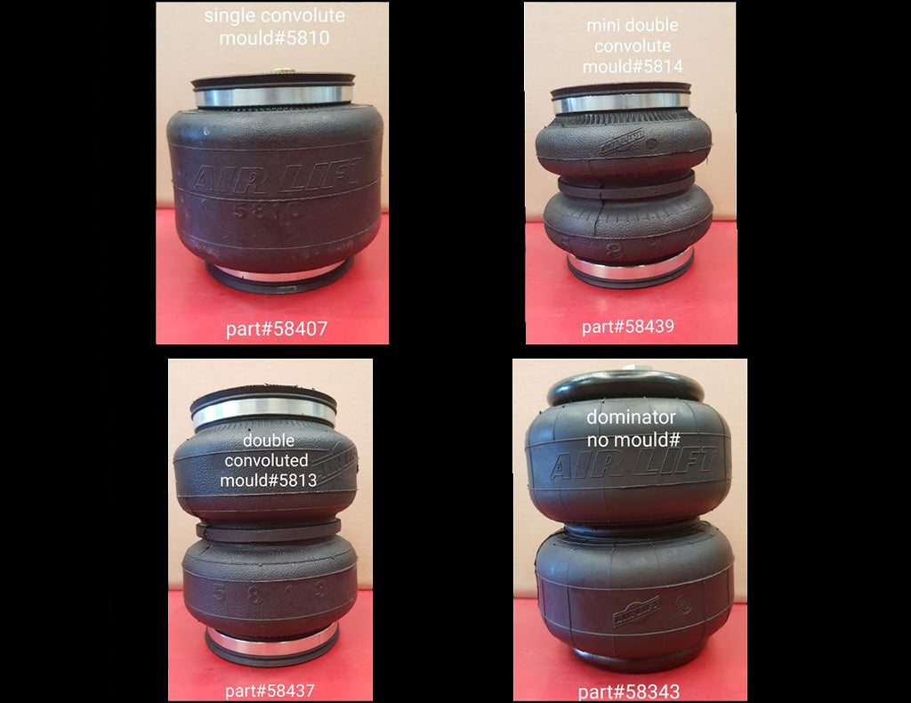 Polyair Ultimate Airbag 2B-6 Replacements