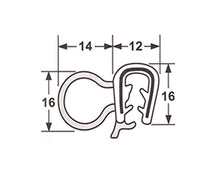 Universal Rubber Pinchweld Side Bulb Door Seal