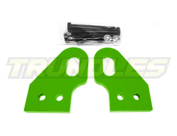 Trundles Heavy Duty Green Tow Point (Pair) to suit Toyota Landcruiser Prado 120 Series 2003-2009