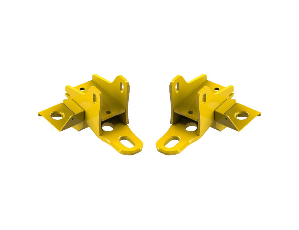 Trundles Heavy Duty Yellow Tow Point (Pair) to suit Ford Ranger RA / Next Gen 2022-Onwards
