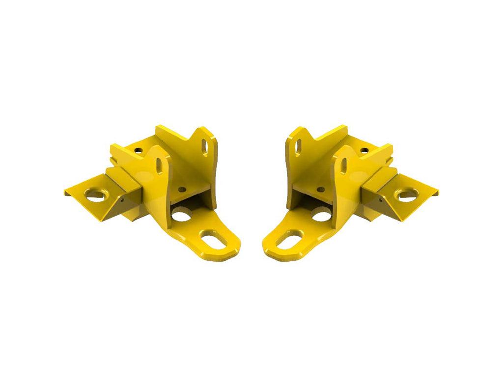 Trundles Heavy Duty Yellow Tow Point (Pair) to suit Volkswagen Amarok 2022-Onwards