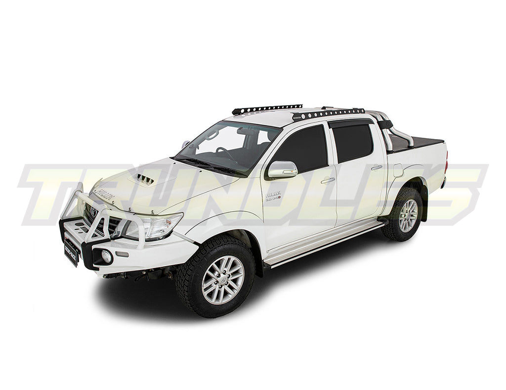 Rhino Rack Pioneer Tradie (1528mm X 1236mm) with Backbone to suit Toyota Hilux N70 2005-2015