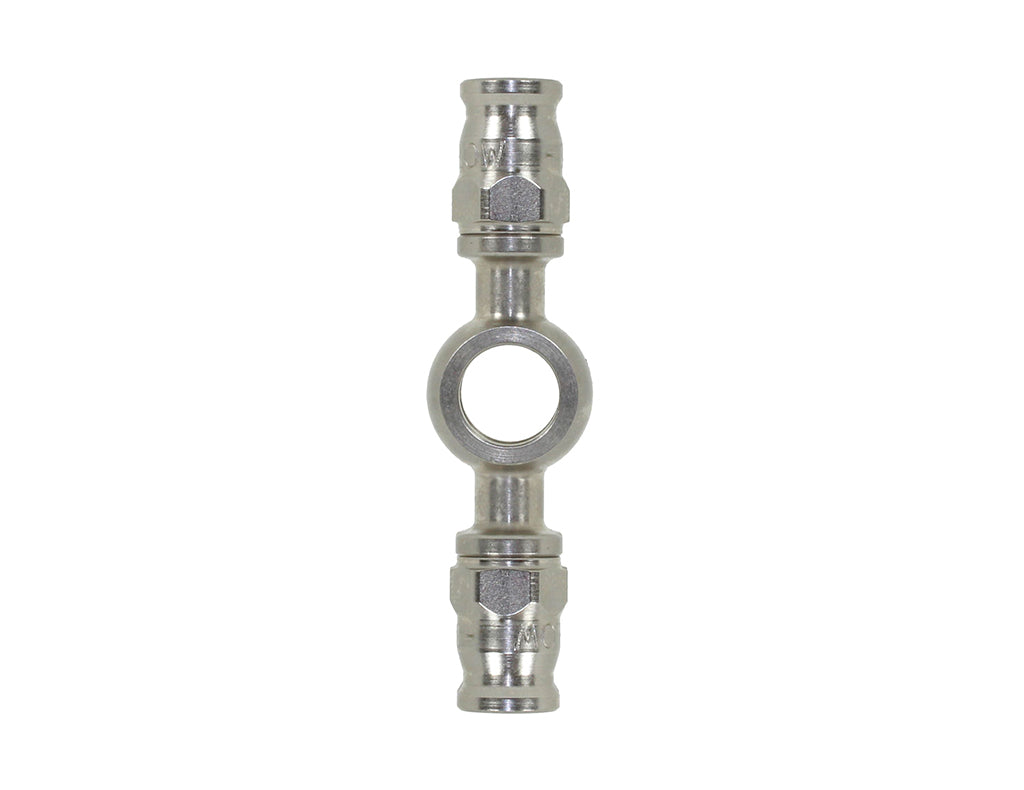 34885 | Speedflow 200 Series Steel M10 (3/8") Double Banjo Hose End