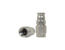 34863 | Speedflow 200 Series Steel 3/8"-24 Bleed Nipple Hose End