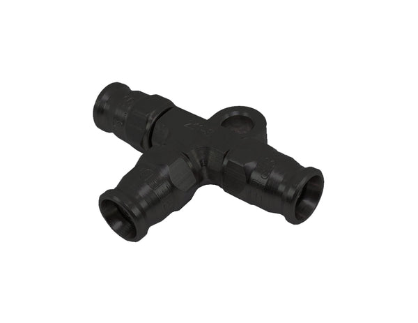 Speedflow 200 Series -3 Hose End Tee with Bracket