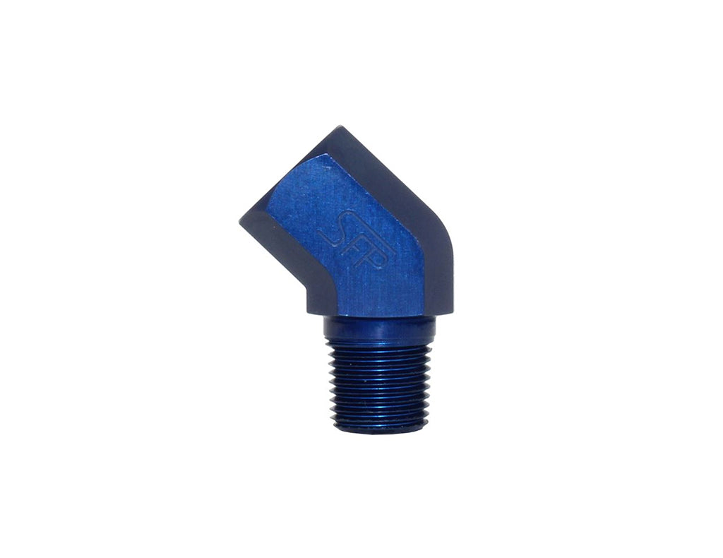 Speedflow NPT Male to Female 45° Adaptor