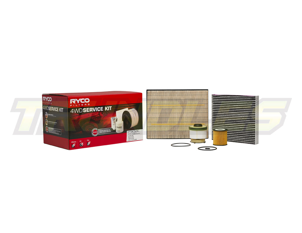 Ryco 4WD Service Filter Kit to suit 3.2L Mazda BT50/Ford Ranger PX