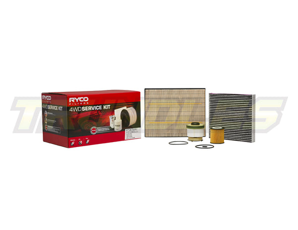 Ryco 4WD Service Filter Kit to suit 3.2L Mazda BT50/Ford Ranger PX