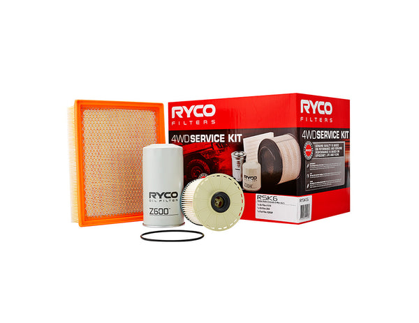 Ryco 4WD Service Filter Kit to suit Holden RC Colorado (4JJ1) 2008-2012