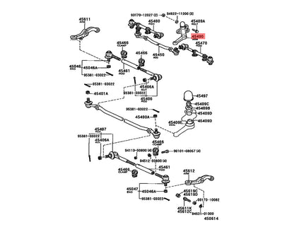 Idler Arm to suit Toyota Hilux 1988-2005