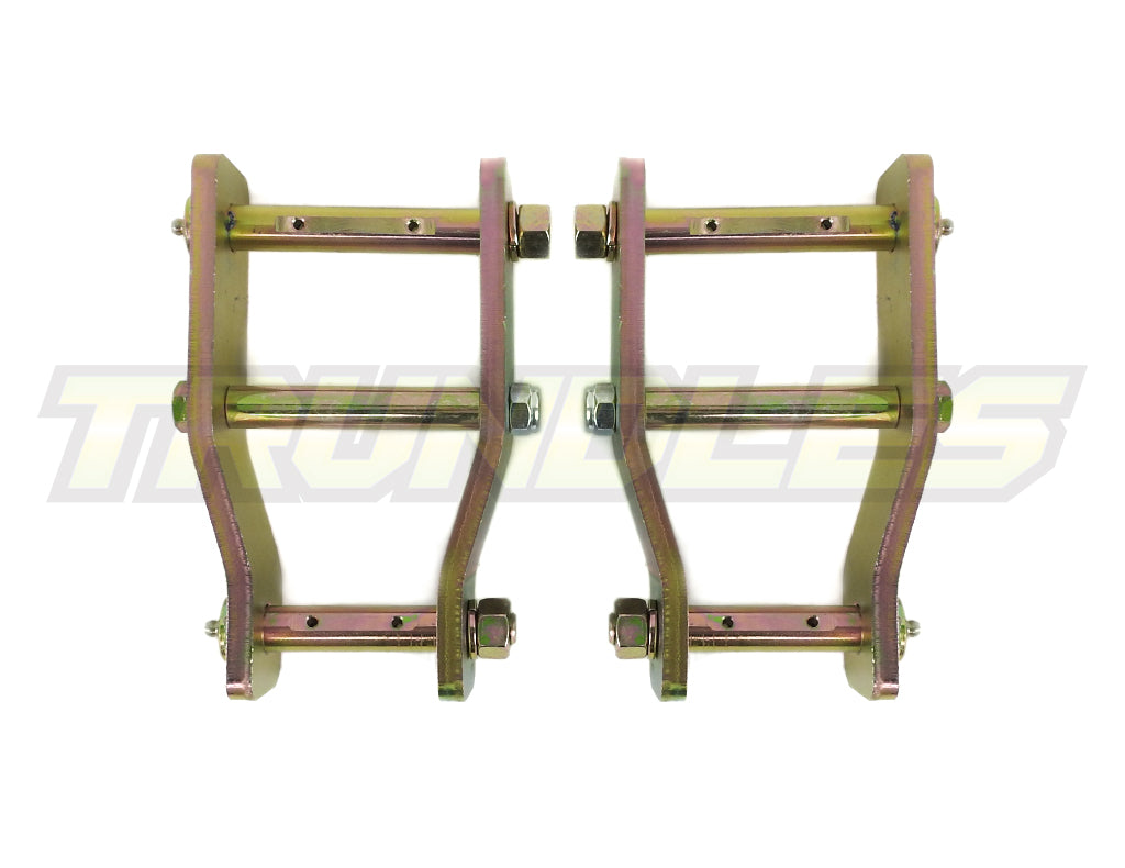 Dobinsons 25mm Lift Extended Rear Shackles to suit Isuzu D-Max 2nd Gen 2012-2020