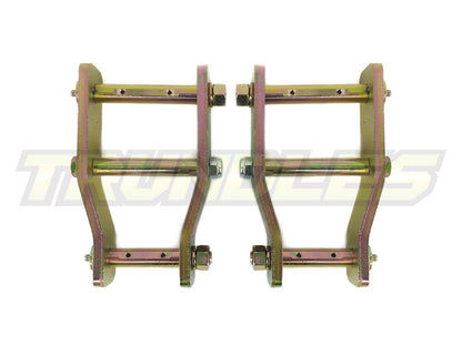 Dobinsons 25mm Lift Extended Rear Shackles to suit Isuzu D-Max 2nd Gen 2012-2020