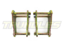 Dobinsons 25mm Lift Extended Rear Shackles to suit Toyota Landcruiser 79 Series 2009-Onwards