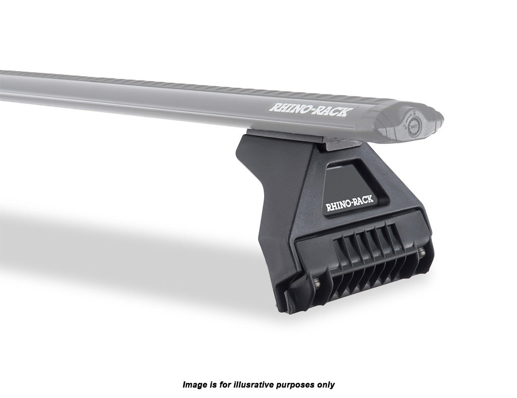 Rhino Rack Pioneer 6 Platform (1500mm x 1380mm) with RL legs to suit Toyota Landcruiser 79 Series Dual Cab 2007-Onwards