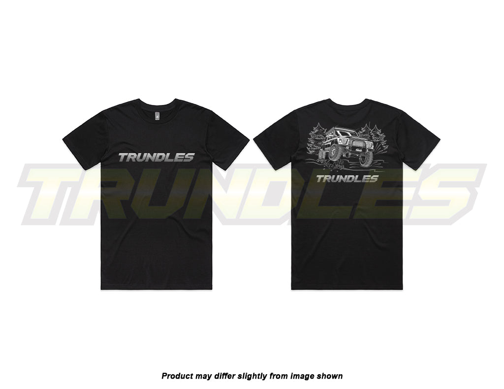 Trundles GQ Patrol Black & White T-Shirt