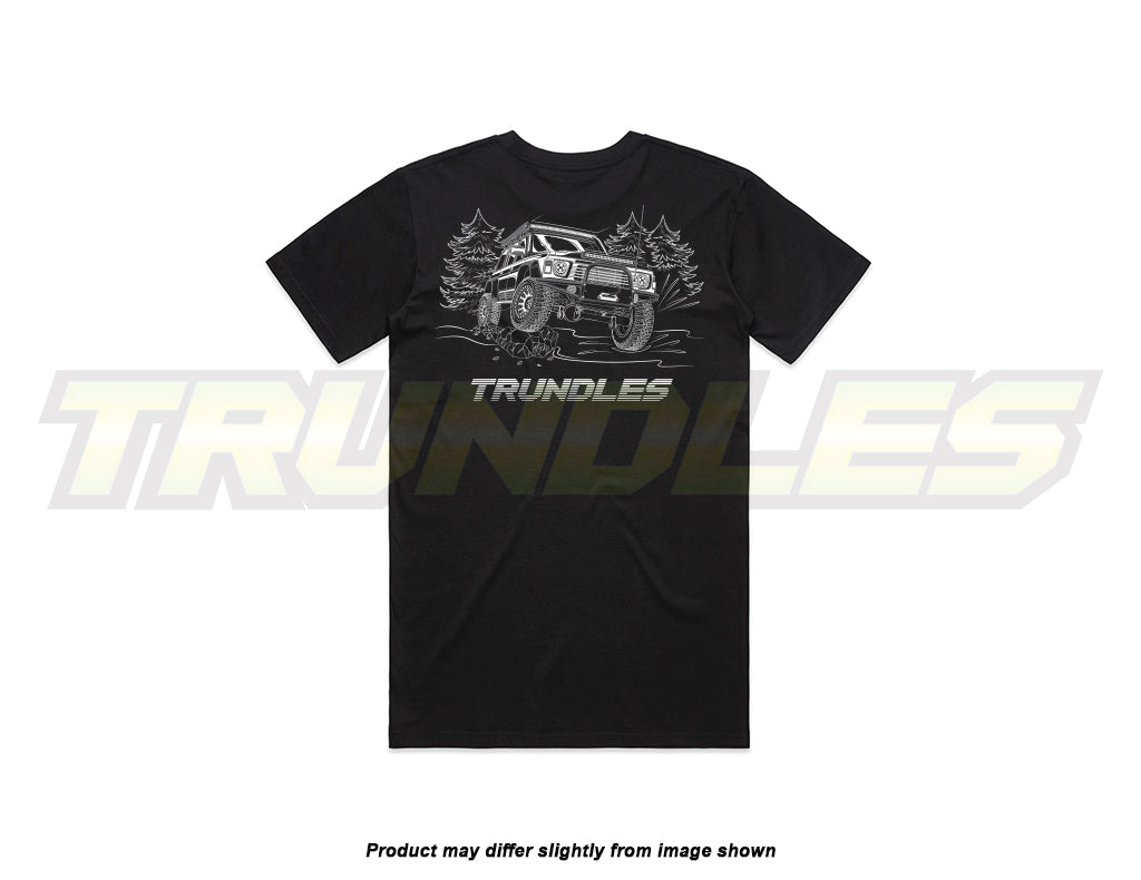 Trundles GQ Patrol Black & White T-Shirt