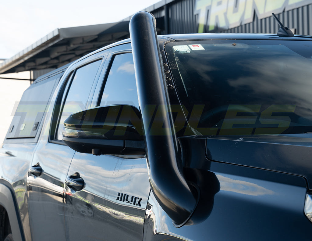 Trundles 4" Stainless Snorkel Short Entry to suit Toyota Hilux N90 2025-Onwards