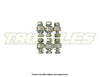 Trundles Front Shock Tower Spacer Kit to suit Nissan Patrol Y60/Y61 1987-Onwards