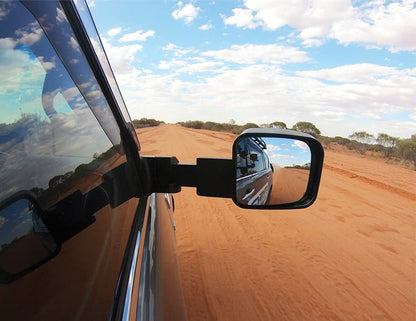 MSA 4X4 Towing Mirrors to suit Landcruiser 70-79 Series 1984-Current