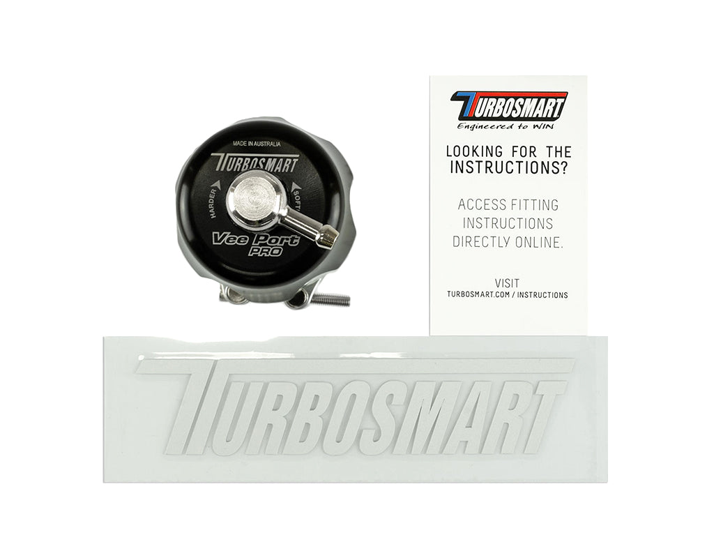 Turbosmart Vee Port Pro BOV (Black)