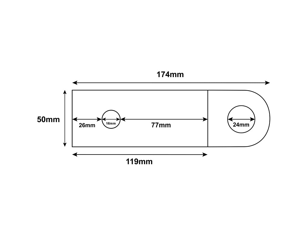 Trundles Rear Recovery Tow Hitch