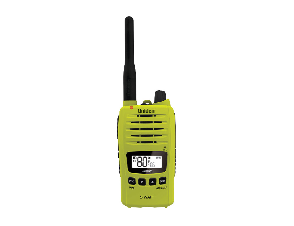 Uniden UH850S-L 5 Watt UHF Waterproof CB Handheld Radio