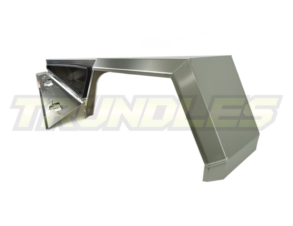 Trundles Universal Rear Deck Alloy Toolboxes & Guards (Pair)