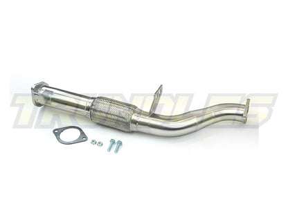 Trundles DPF Delete Pipe to suit Toyota Landcruiser 76 / 78 / 79 Series 2016-Onwards