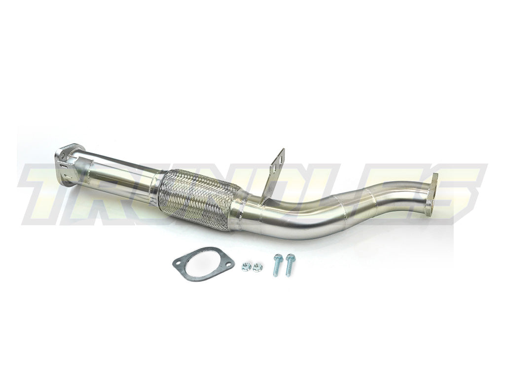 Trundles DPF Delete Pipe to suit Toyota Landcruiser 76 / 78 / 79 Series 2016-Onwards