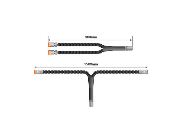 STEDI 2 to 1 Deutsch Connector / Splitter