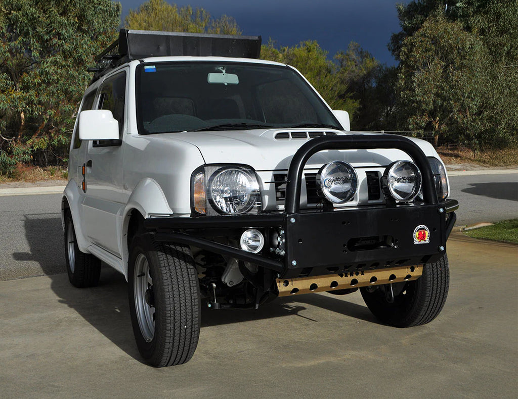 XROX Bull Bar to suit Suzuki Jimny Sierra With Bonnet Scoop 2012-2018