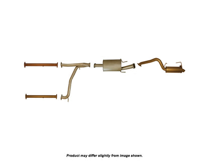 King Brown Cat Back Exhaust System to suit Nissan Patrol Y62 VK56 2013-Onwards