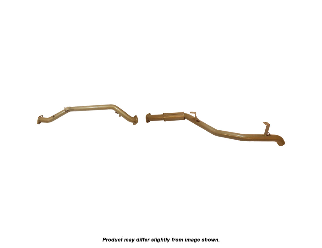 King Brown DPF Back Exhaust System to suit Toyota Landcruiser 79 Series 1VD-FTV 2016-2024