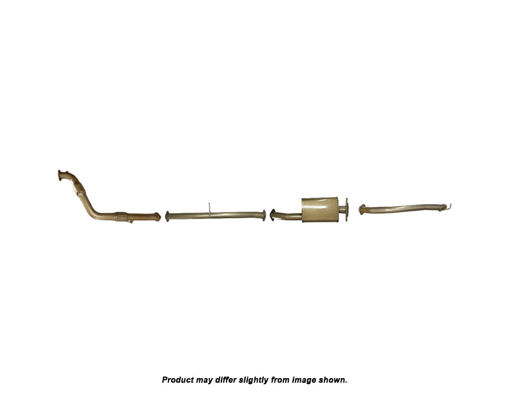 King Brown Turbo Back Exhaust System (with Cat) to suit Ford Ranger PX / Mazda BT-50 P5AT 2011-2016