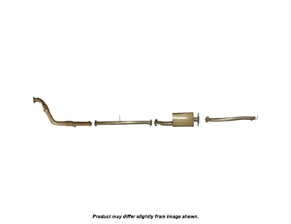 King Brown Turbo Back Exhaust System (with Cat) to suit Ford Ranger PX / Mazda BT-50 P5AT 2011-2016
