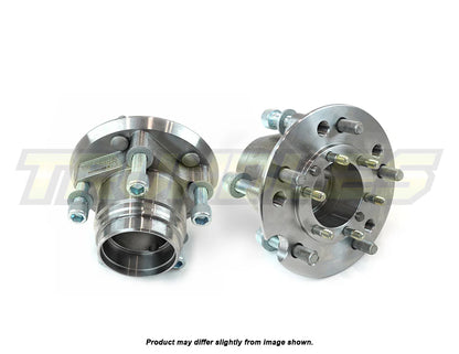 Trundles Track Width Correction Hubs to suit Toyota Landcruiser VDJ76/78/79 1999-Onwards 47.5mm Yes - Add Wheel Bearing Kits