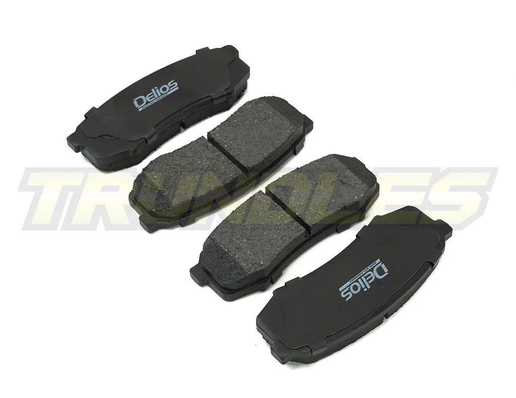 Delios MK3 Rear Brake Pads to Suit Toyota Hilux K-Series 2022-Onwards