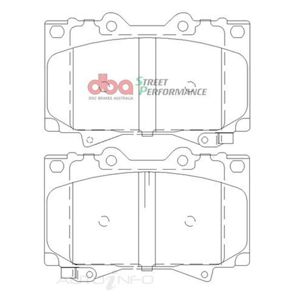 DBA SP Front Brake Pads - Toyota Landcruiser 100 Series - Trundles Automotive