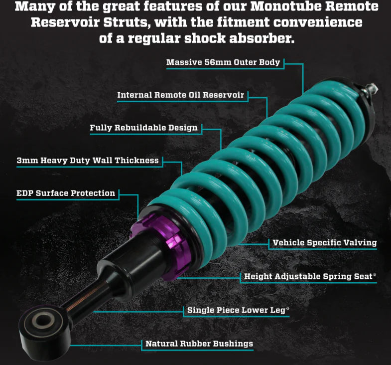 Dobinsons IMS Adjustable Front Shock (Pair) to suit Nissan Navara D27 2026-Onwards
