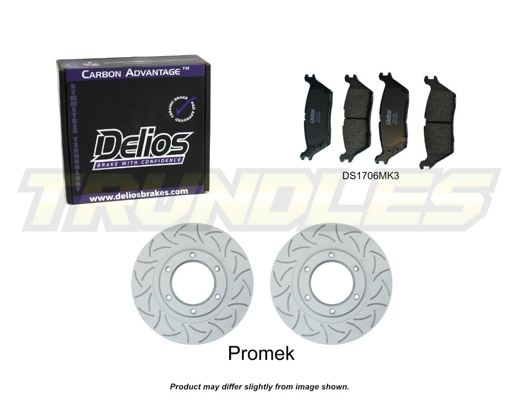 Delios Rear Brake Upgrade Kit to suit Ford F150 2010-2022