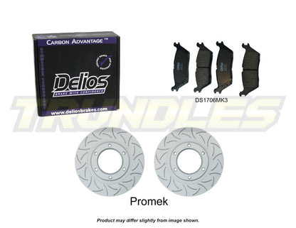 Delios Rear Brake Upgrade Kit to suit Ford F150 2010-2022
