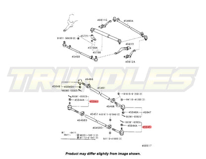 Inner & Outer Tie Rod End Kit to suit Toyota Land Cruiser Models 1984-1998