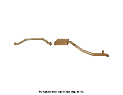 King Brown DPF Back Exhaust System to suit Toyota Landcruiser 79 Series 1VD-FTV 2016-2024