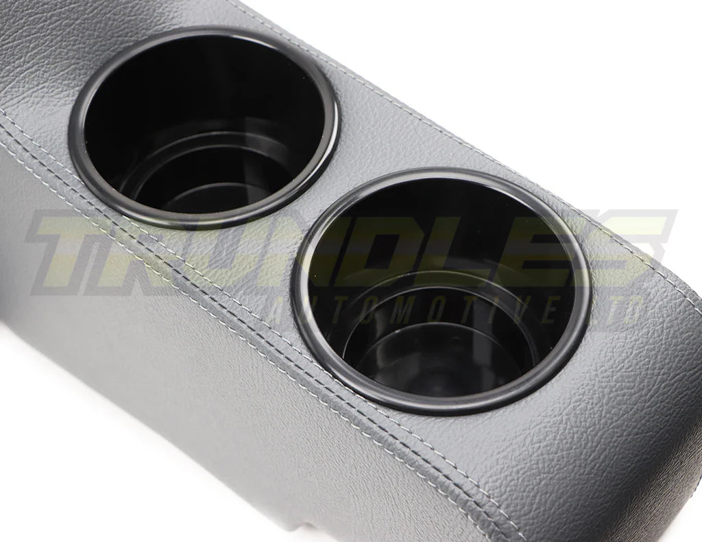 D.O.T.I Standard Length Floor Console to suit Toyota Landcruiser 76/79 Series Double Cab (Plastic Dash) 2009-Onwards