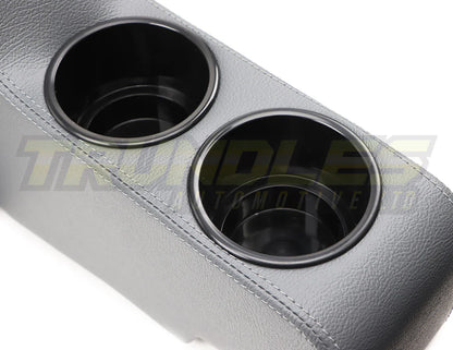 D.O.T.I Standard Length Floor Console to suit Toyota Landcruiser 76/79 Series Double Cab (Plastic Dash) 2009-Onwards