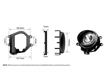 STEDI Boost Integrated Driving Light For Type-B Fogs